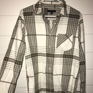Banana Republic button down flannel- Medium Tall